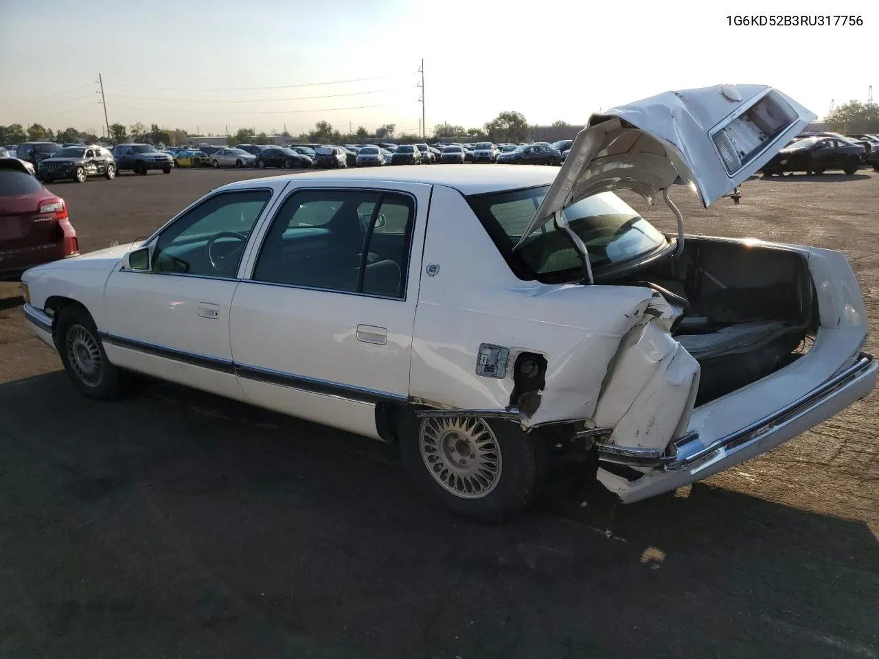 1994 Cadillac Deville VIN: 1G6KD52B3RU317756 Lot: 65489264