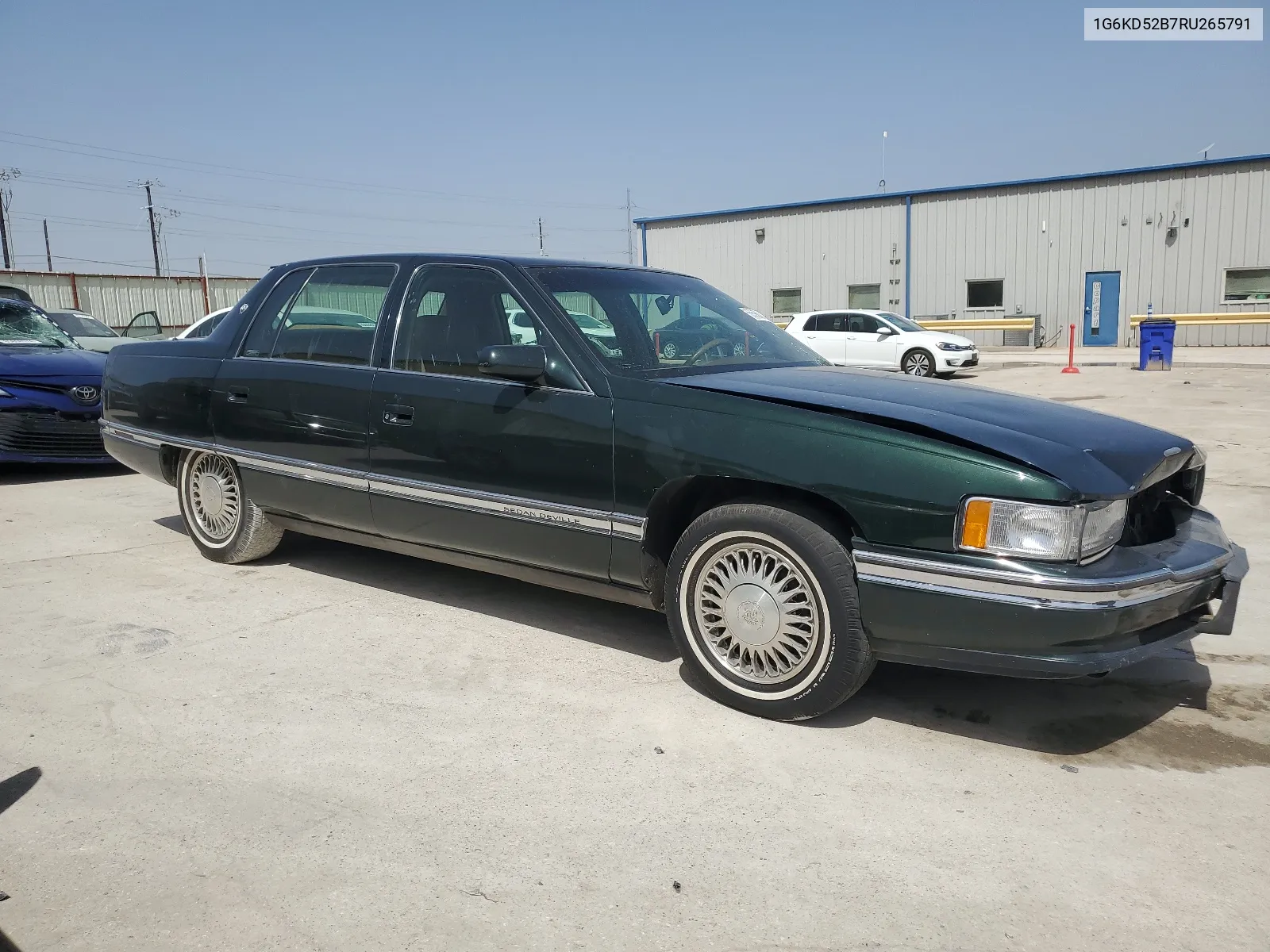 1G6KD52B7RU265791 1994 Cadillac Deville