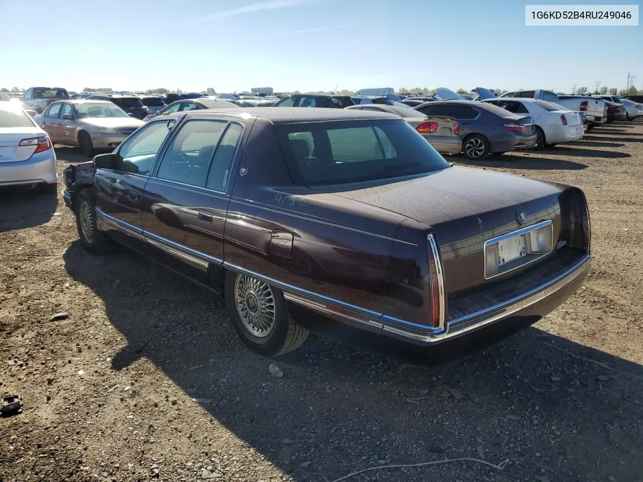 1994 Cadillac Deville VIN: 1G6KD52B4RU249046 Lot: 73195804