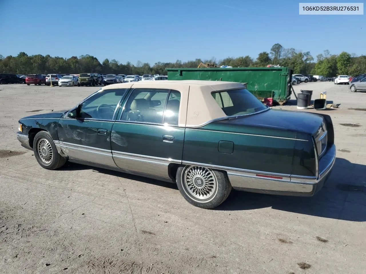 1G6KD52B3RU276531 1994 Cadillac Deville