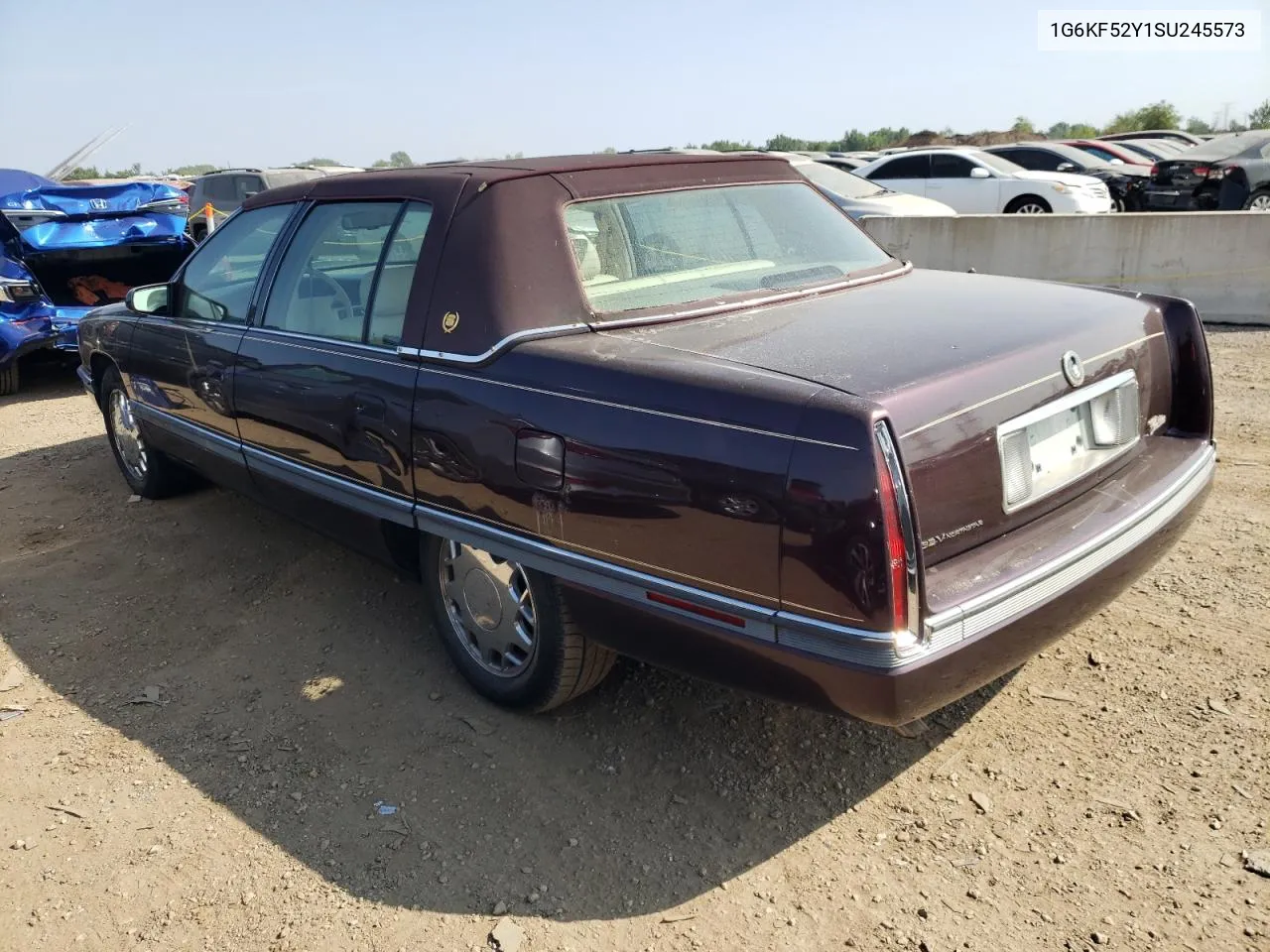 1995 Cadillac Deville Concours VIN: 1G6KF52Y1SU245573 Lot: 68715984