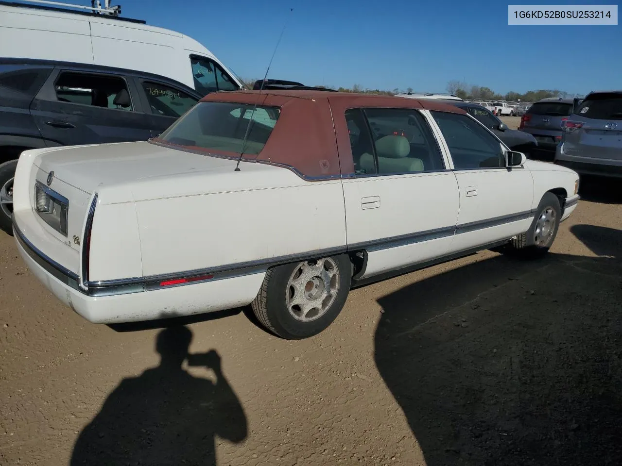 1995 Cadillac Deville VIN: 1G6KD52B0SU253214 Lot: 76973654