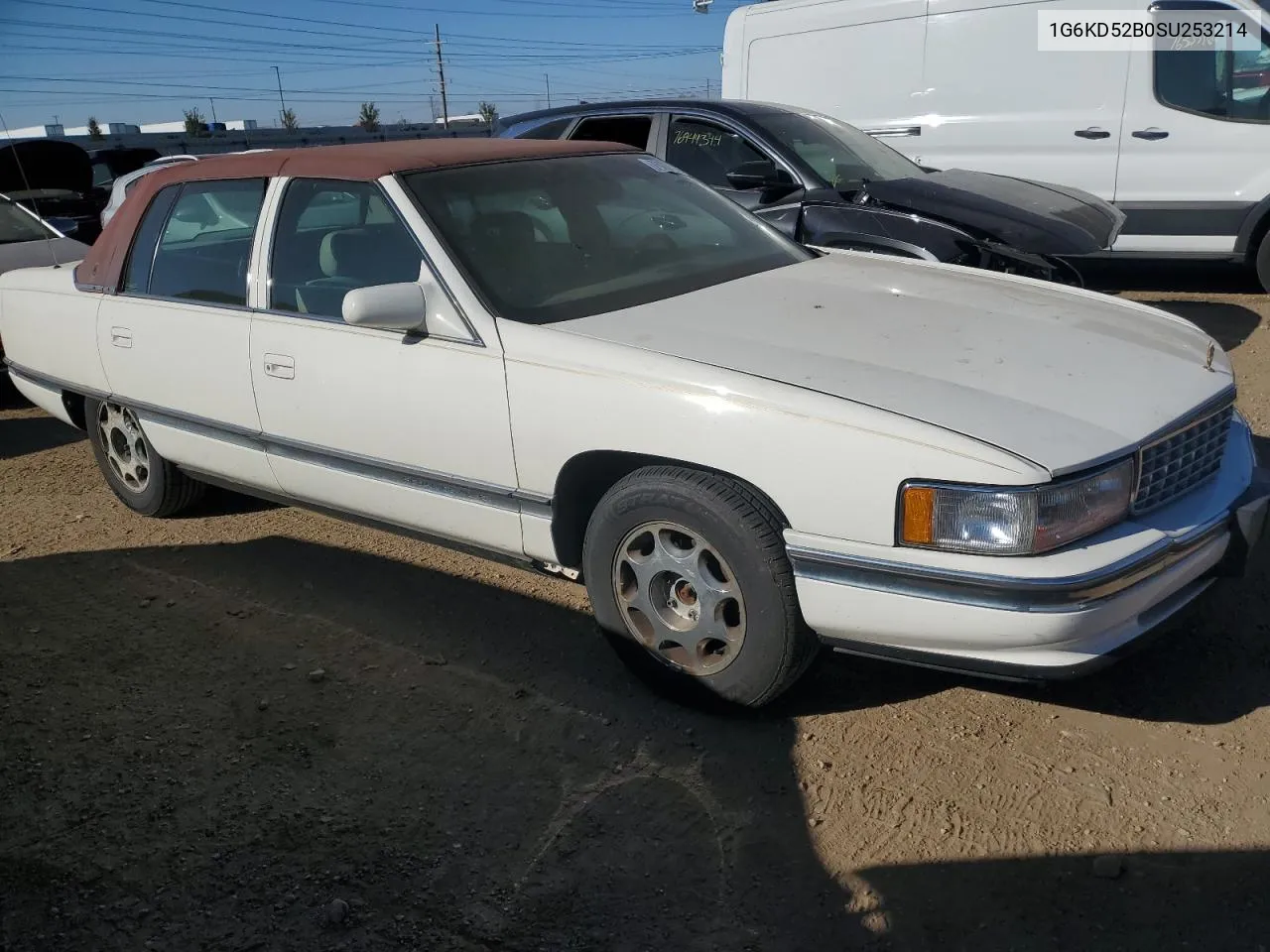 1995 Cadillac Deville VIN: 1G6KD52B0SU253214 Lot: 76973654