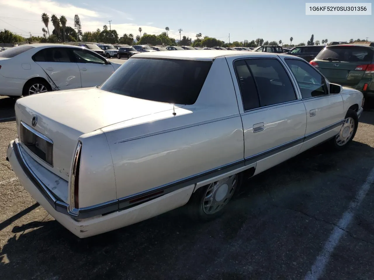 1995 Cadillac Deville Concours VIN: 1G6KF52Y0SU301356 Lot: 77372694