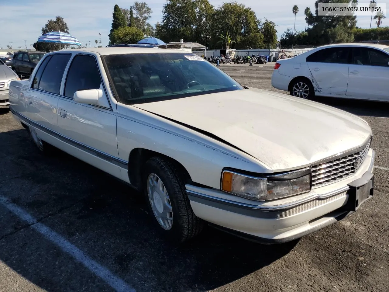 1995 Cadillac Deville Concours VIN: 1G6KF52Y0SU301356 Lot: 77372694