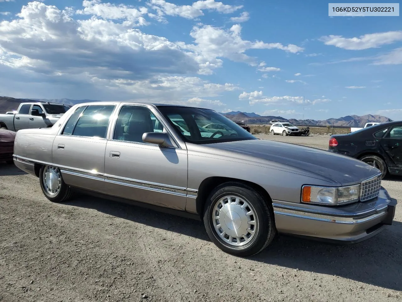 1G6KD52Y5TU302221 1996 Cadillac Deville