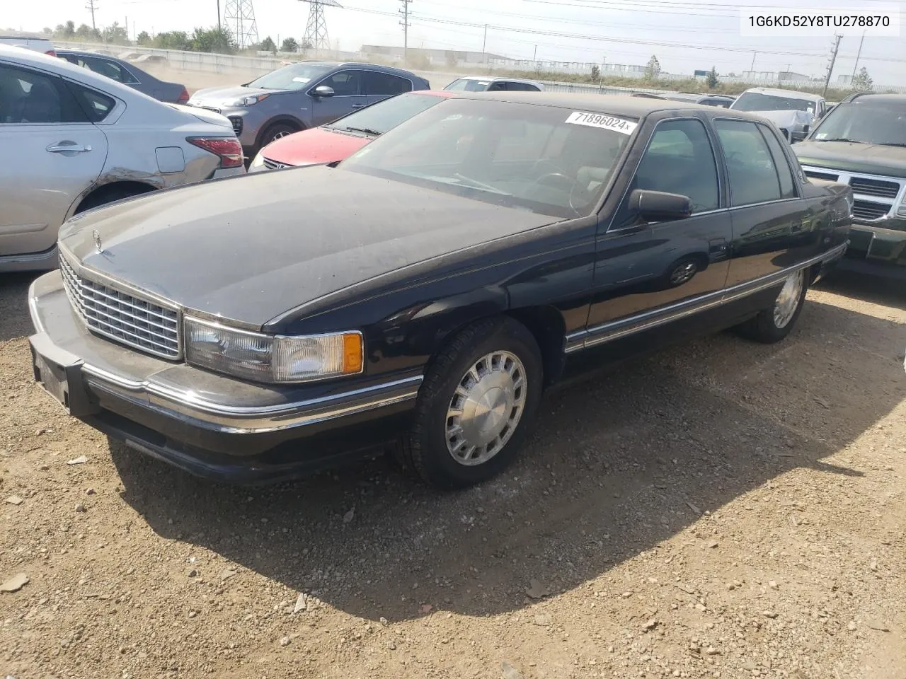 1G6KD52Y8TU278870 1996 Cadillac Deville