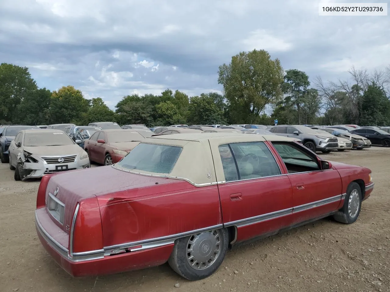 1996 Cadillac Deville VIN: 1G6KD52Y2TU293736 Lot: 72339864