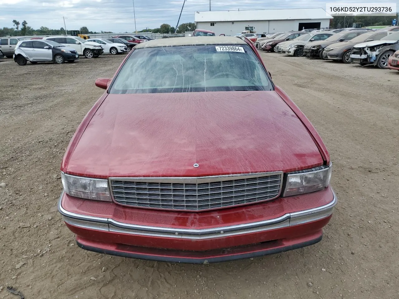 1996 Cadillac Deville VIN: 1G6KD52Y2TU293736 Lot: 72339864