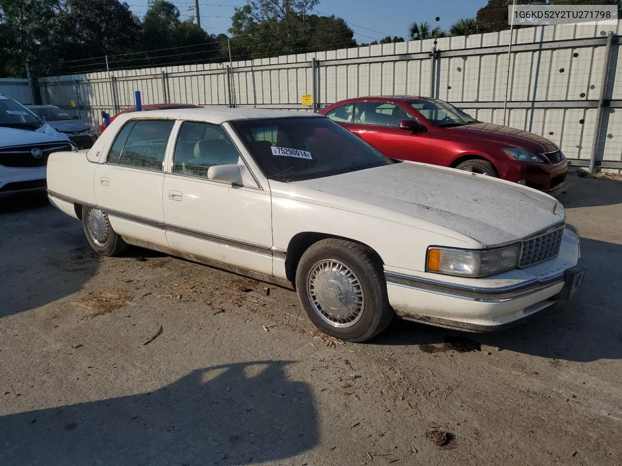 1996 Cadillac Deville VIN: 1G6KD52Y2TU271798 Lot: 75290014