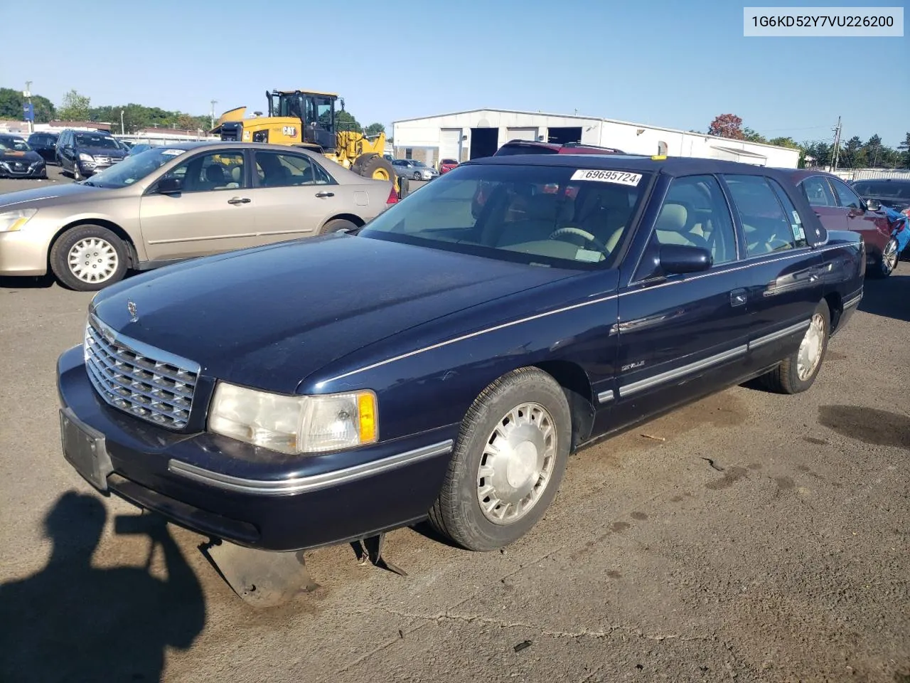 1997 Cadillac Deville VIN: 1G6KD52Y7VU226200 Lot: 69695724