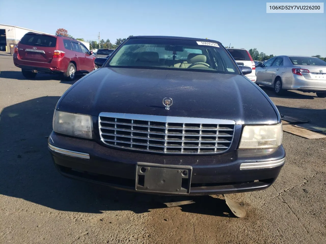 1997 Cadillac Deville VIN: 1G6KD52Y7VU226200 Lot: 69695724