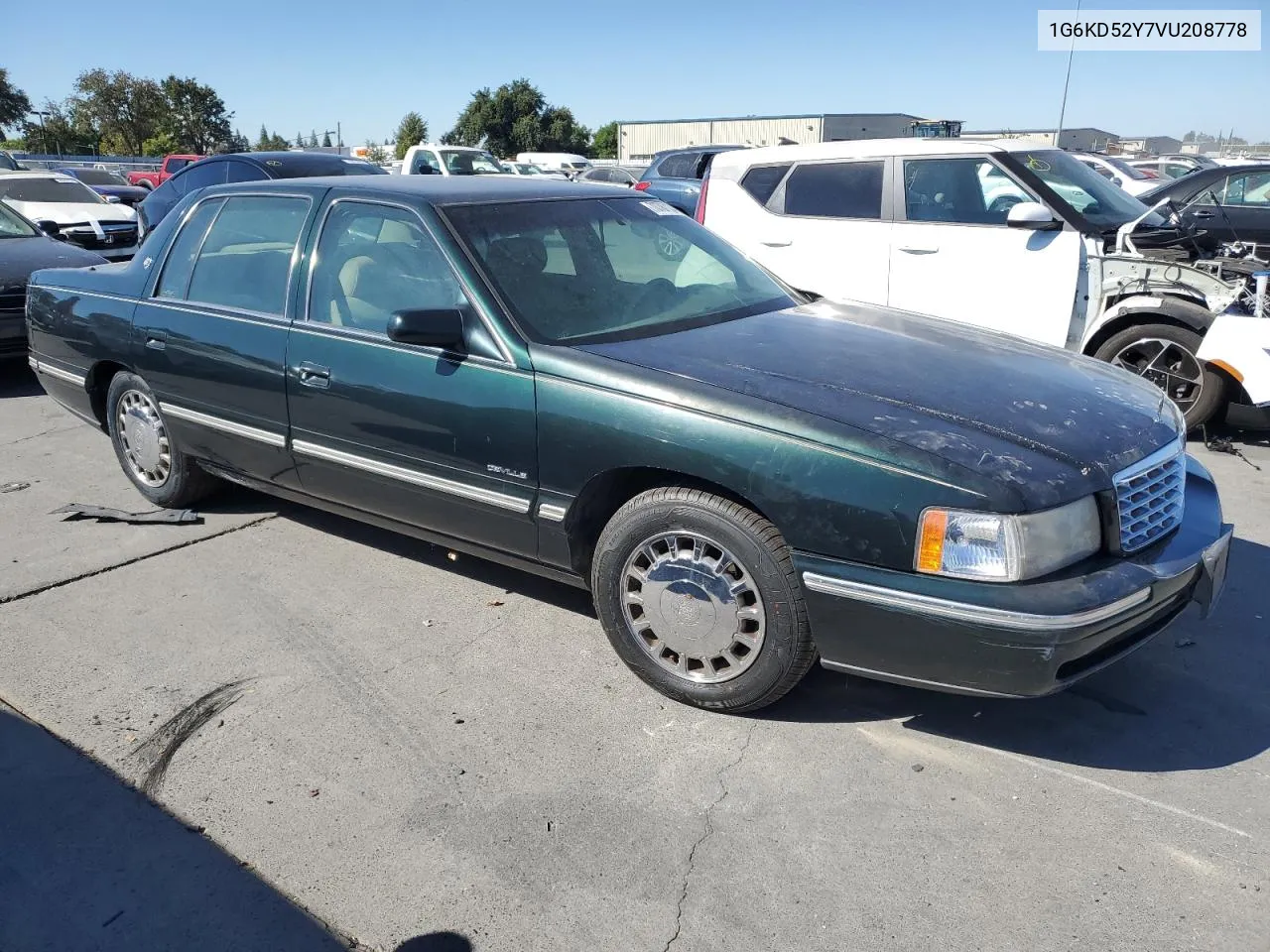 1997 Cadillac Deville VIN: 1G6KD52Y7VU208778 Lot: 70787134