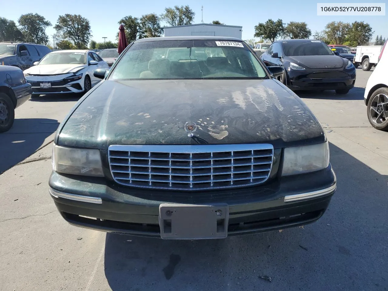 1997 Cadillac Deville VIN: 1G6KD52Y7VU208778 Lot: 70787134