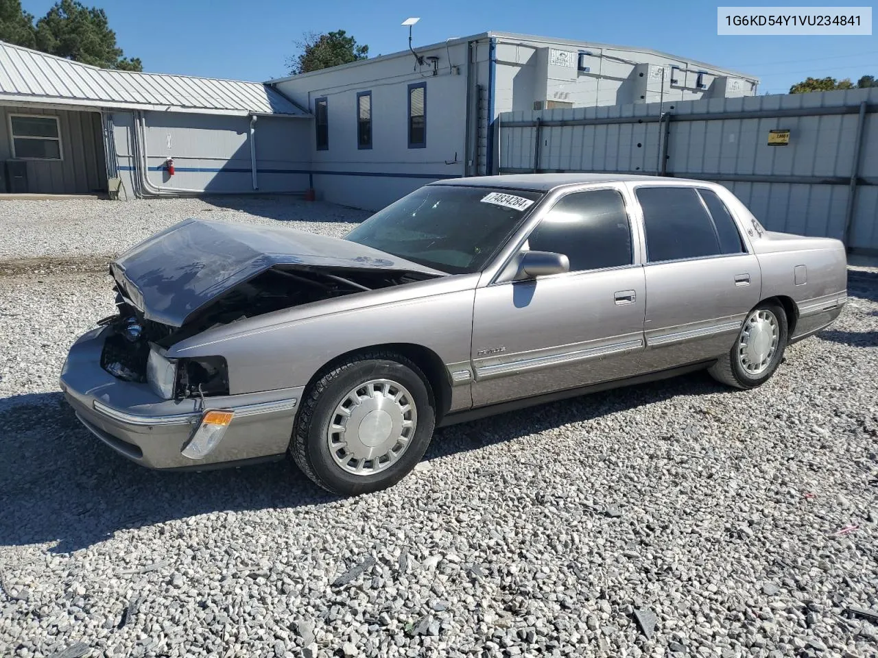 1997 Cadillac Deville VIN: 1G6KD54Y1VU234841 Lot: 74834284