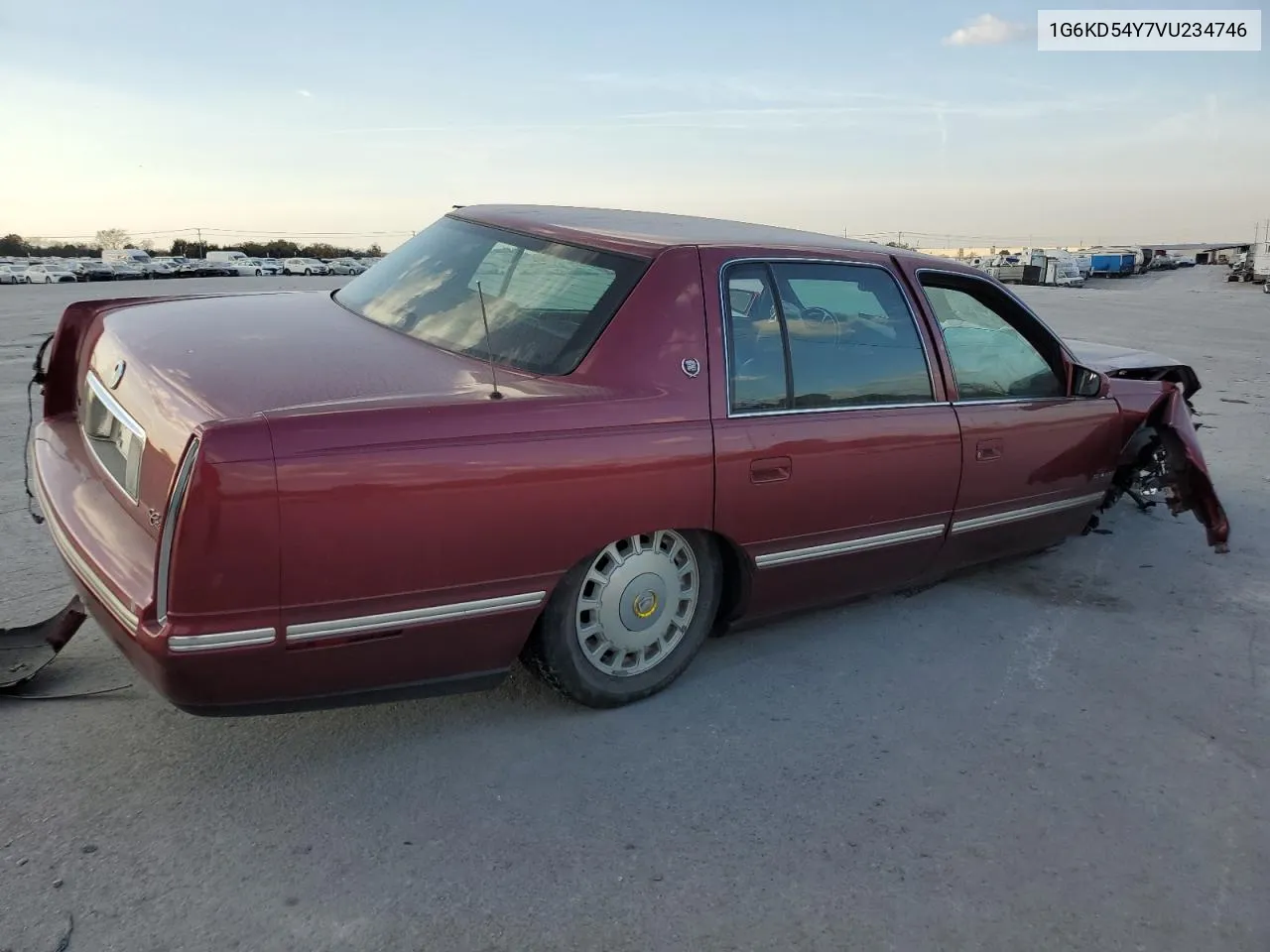 1997 Cadillac Deville VIN: 1G6KD54Y7VU234746 Lot: 77401884