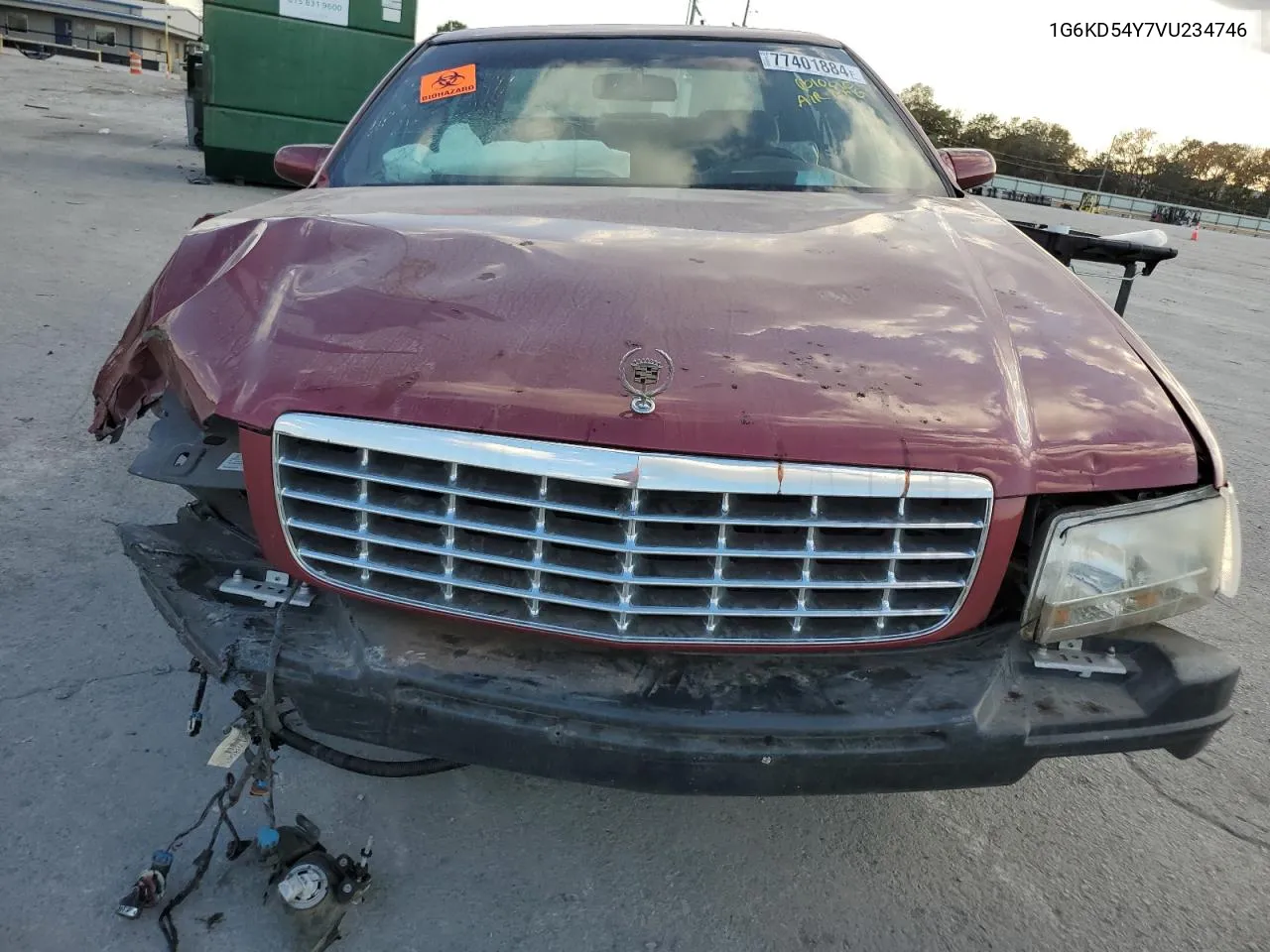 1997 Cadillac Deville VIN: 1G6KD54Y7VU234746 Lot: 77401884