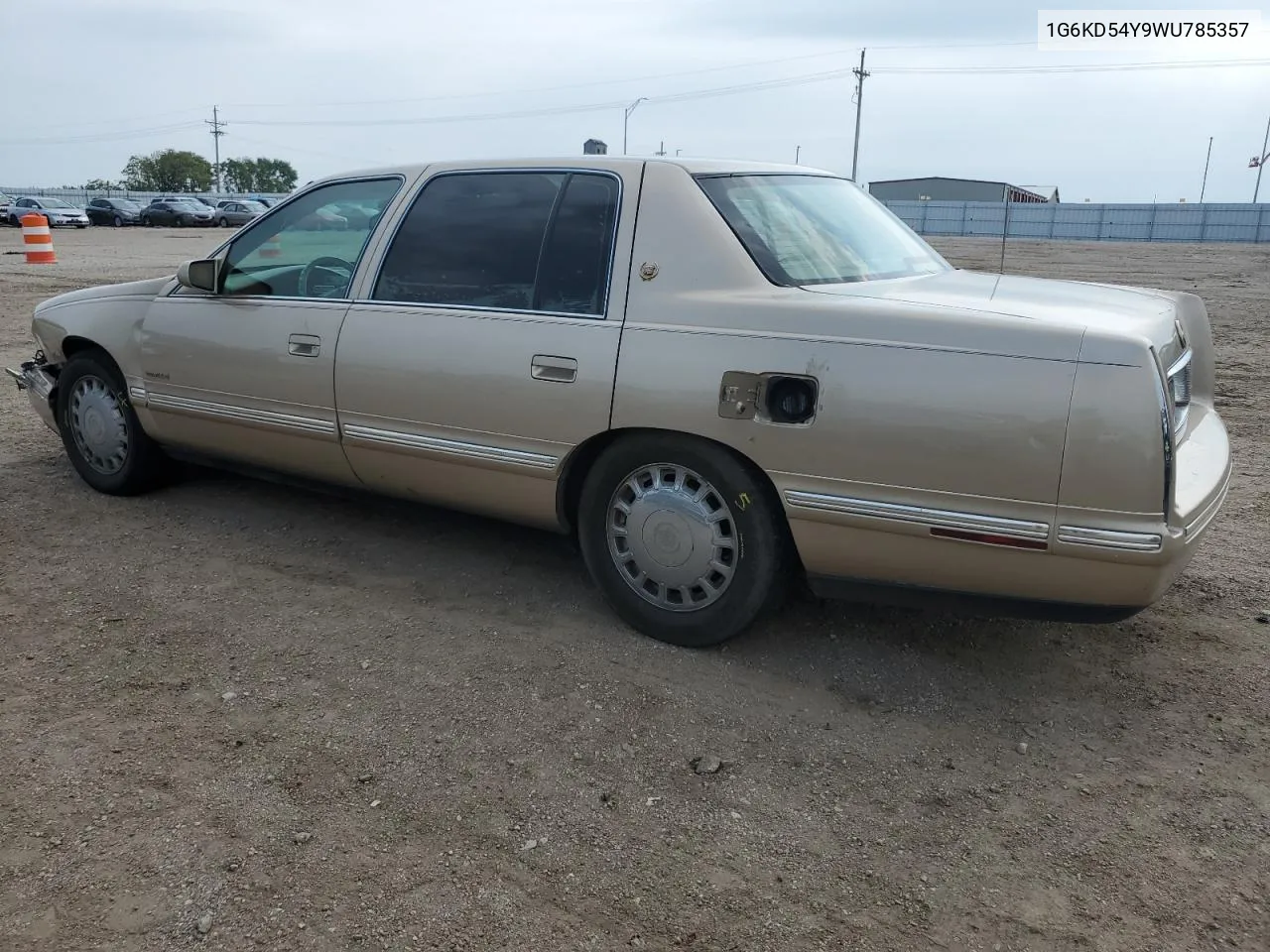 1G6KD54Y9WU785357 1998 Cadillac Deville