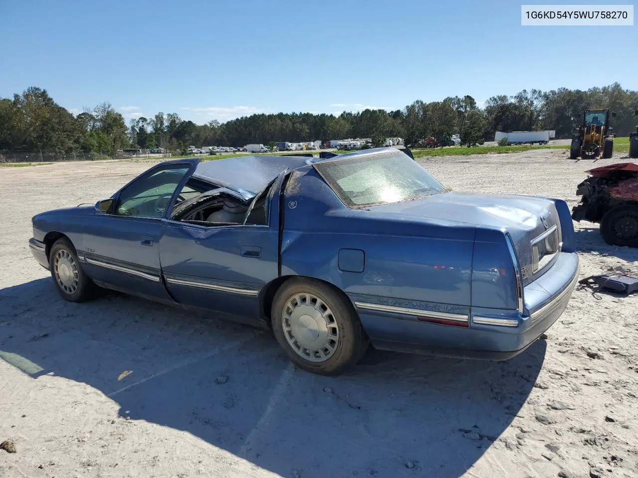 1998 Cadillac Deville VIN: 1G6KD54Y5WU758270 Lot: 74691084