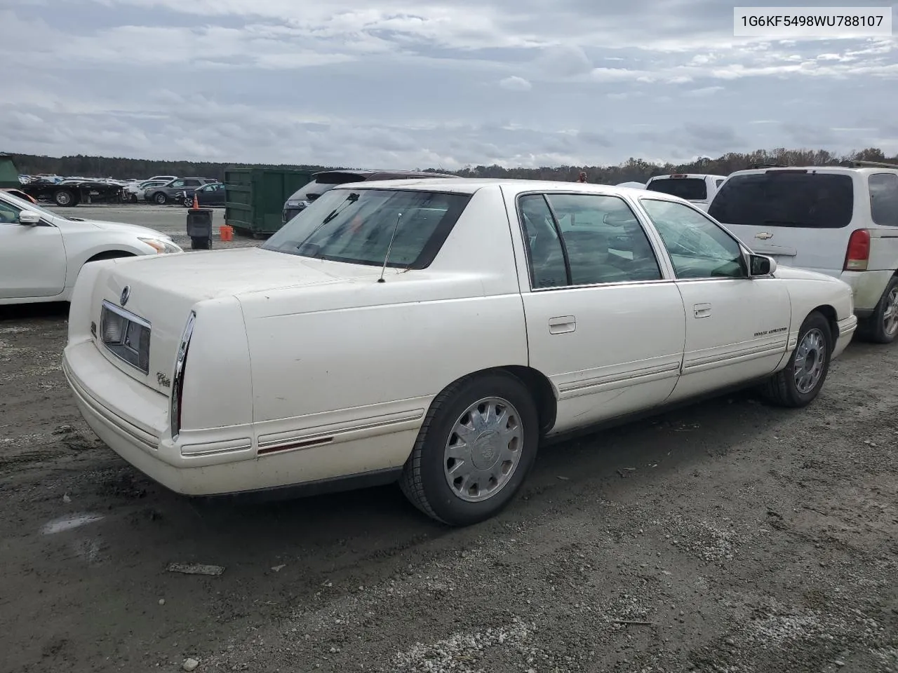 1998 Cadillac Deville Concours VIN: 1G6KF5498WU788107 Lot: 79323434