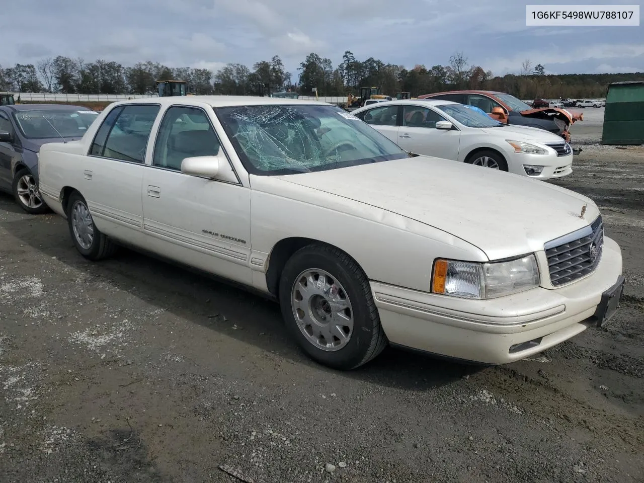 1998 Cadillac Deville Concours VIN: 1G6KF5498WU788107 Lot: 79323434