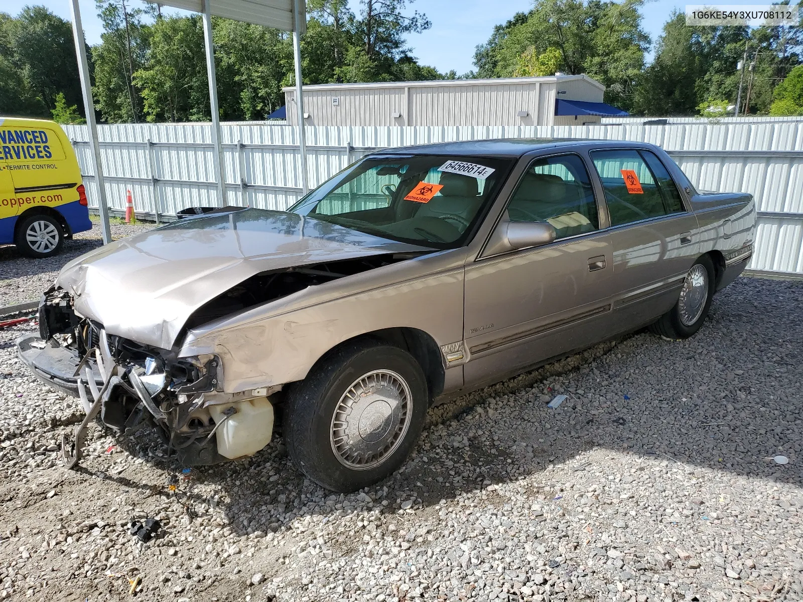 1999 Cadillac Deville Delegance VIN: 1G6KE54Y3XU708112 Lot: 64566614