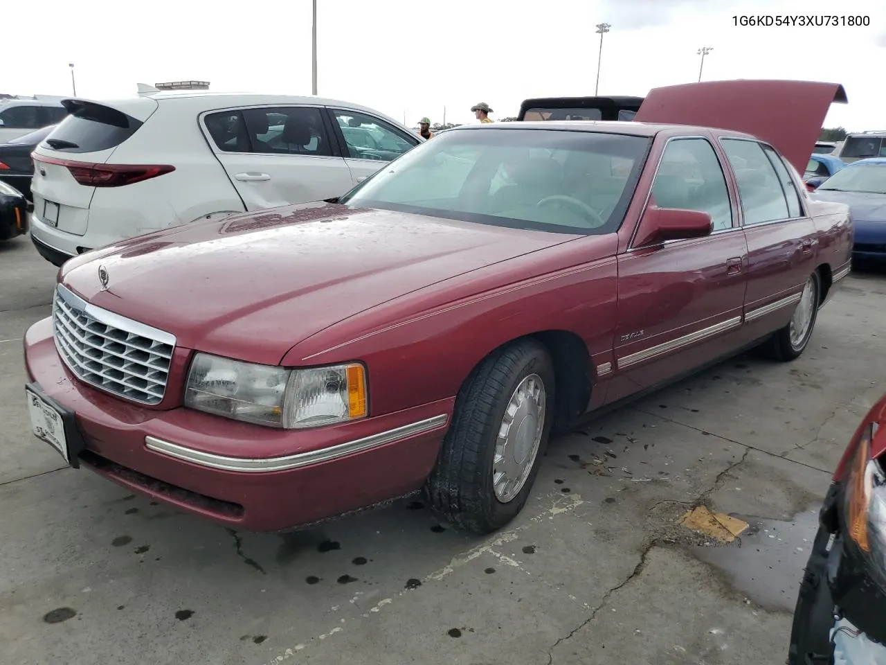 1999 Cadillac Deville VIN: 1G6KD54Y3XU731800 Lot: 74938084