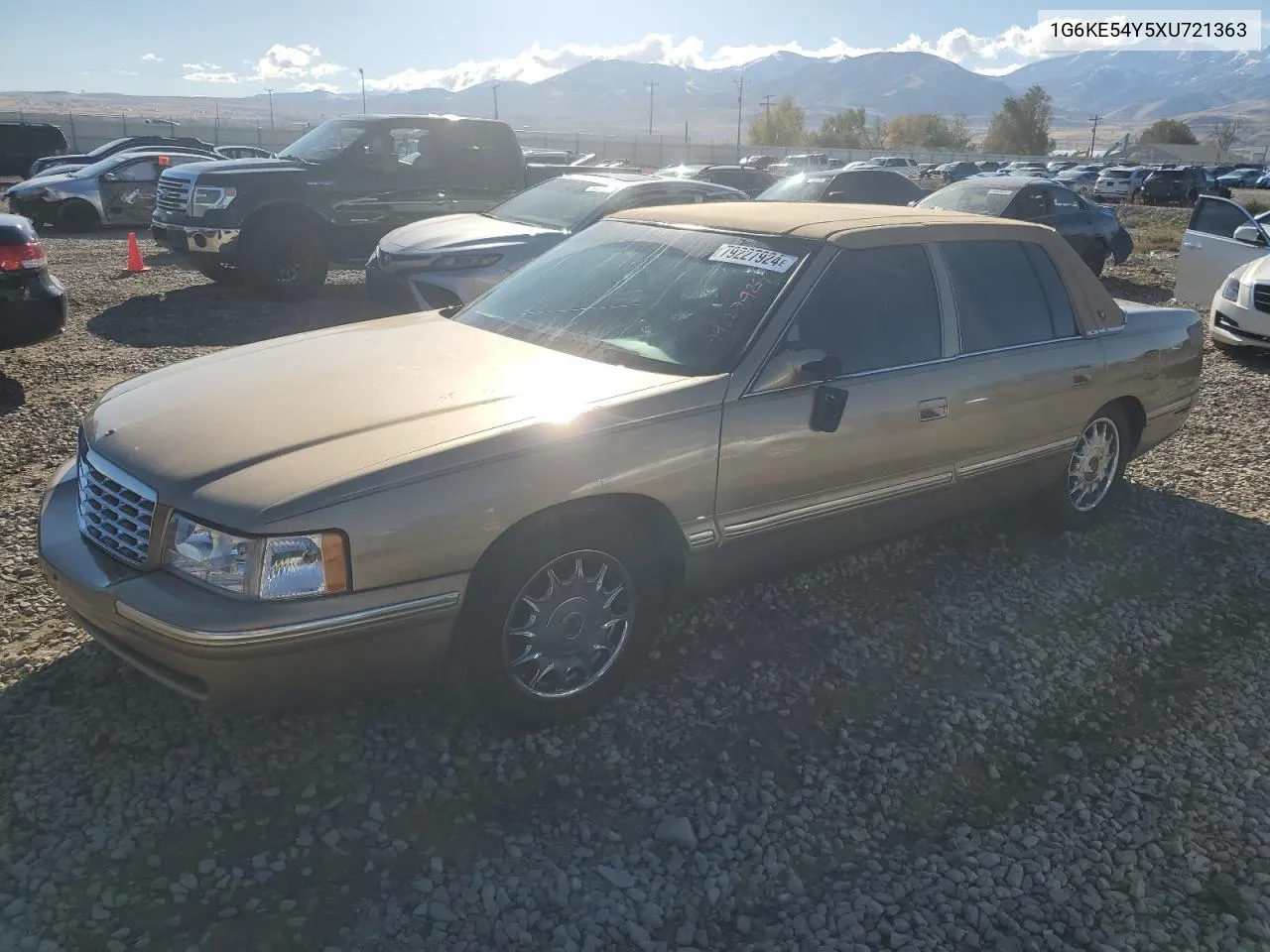 1999 Cadillac Deville Delegance VIN: 1G6KE54Y5XU721363 Lot: 79227924