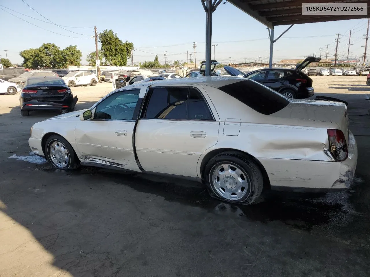 2000 Cadillac Deville VIN: 1G6KD54Y2YU272566 Lot: 70886454