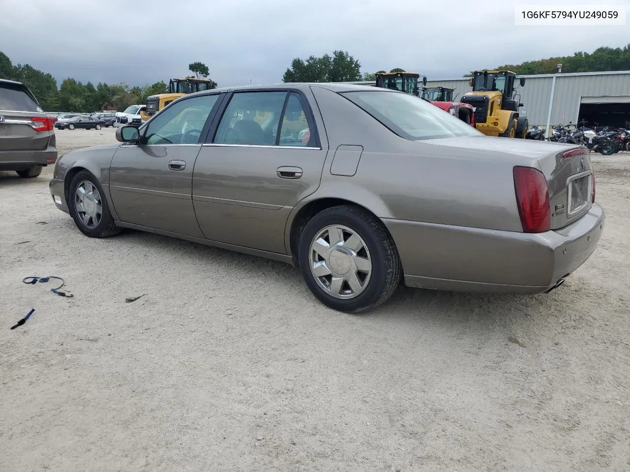 2000 Cadillac Deville Dts VIN: 1G6KF5794YU249059 Lot: 71614494