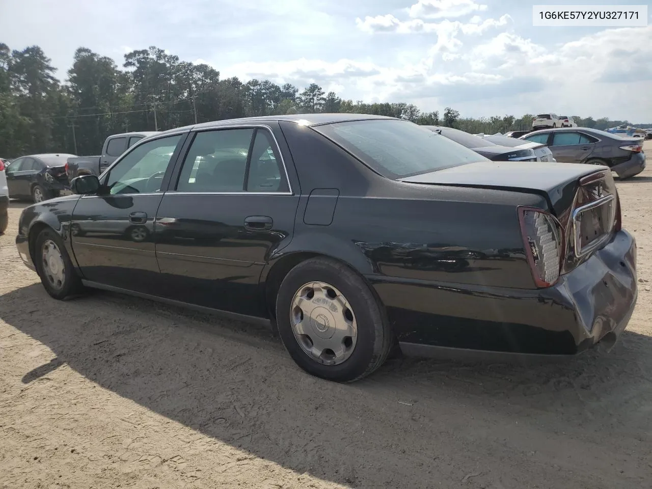 2000 Cadillac Deville Dhs VIN: 1G6KE57Y2YU327171 Lot: 72954414