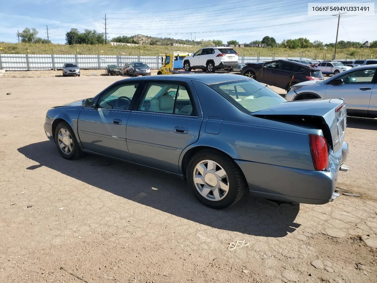 2000 Cadillac Deville Dts VIN: 1G6KF5494YU331491 Lot: 73032624