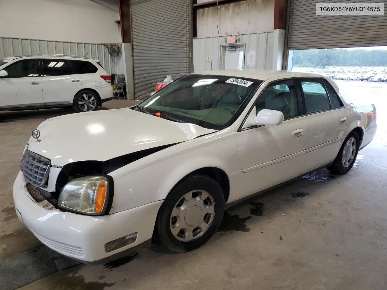 2000 Cadillac Deville VIN: 1G6KD54Y6YU314575 Lot: 73545504