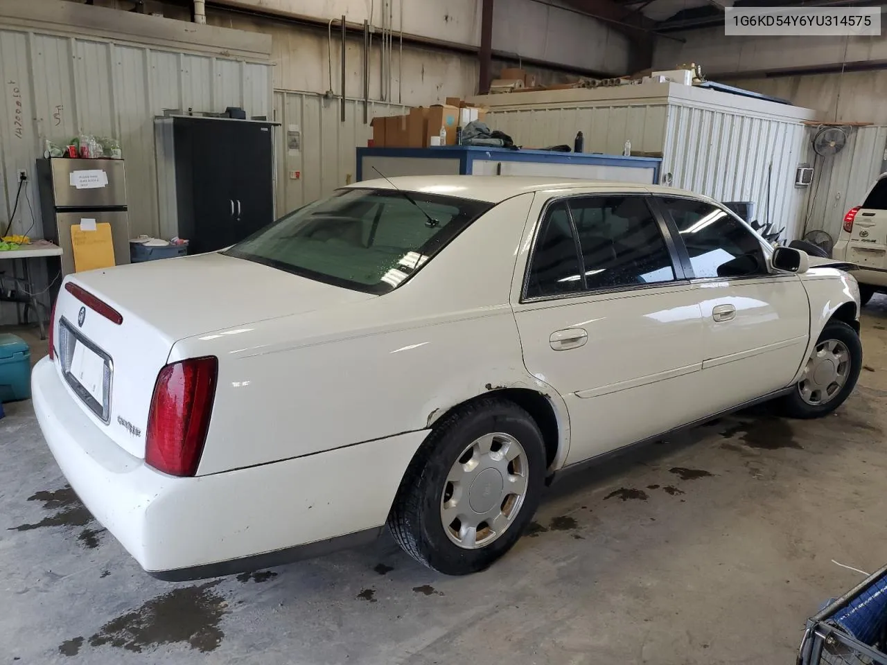 2000 Cadillac Deville VIN: 1G6KD54Y6YU314575 Lot: 73545504