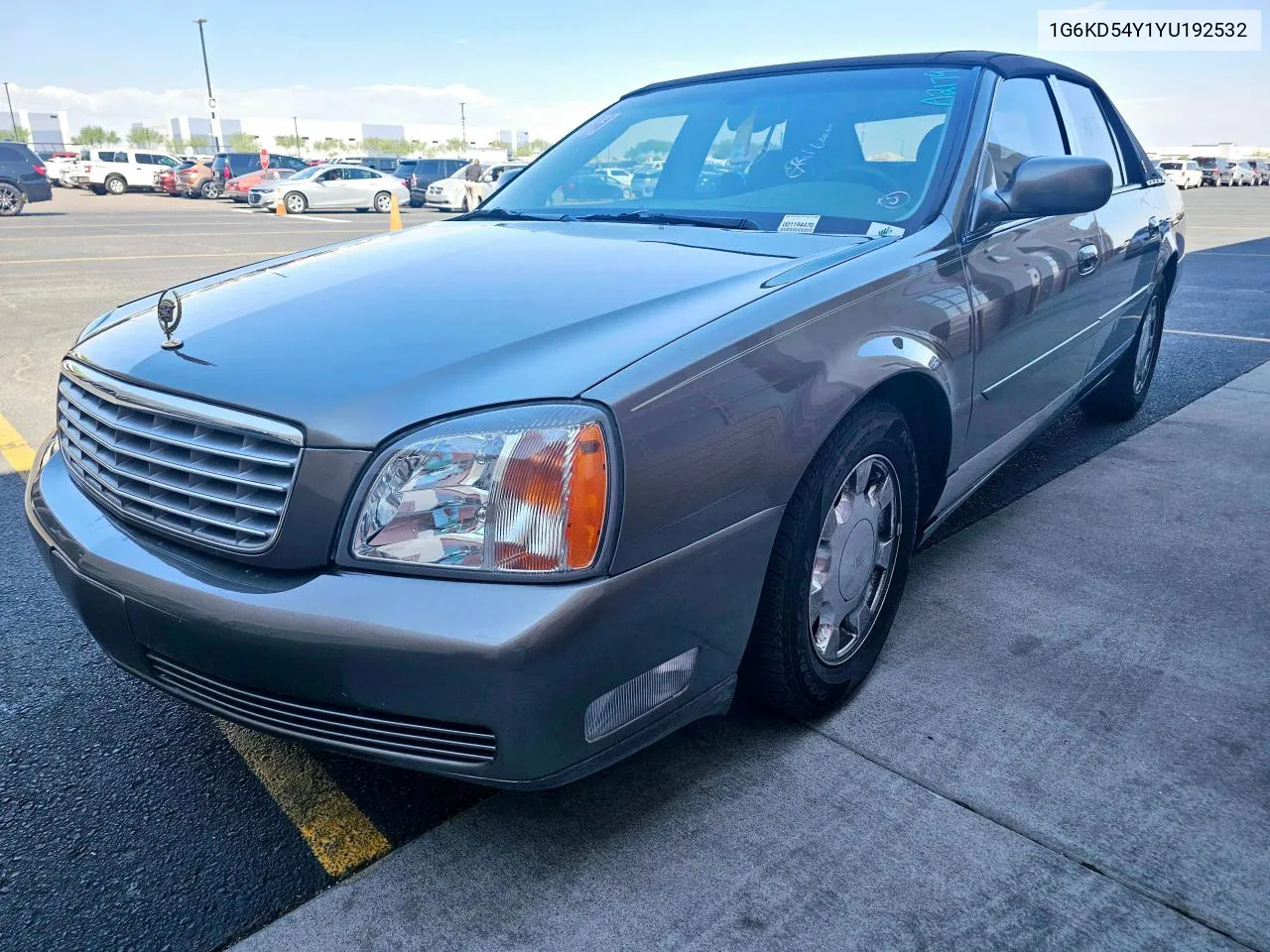 2000 Cadillac Deville VIN: 1G6KD54Y1YU192532 Lot: 74399104