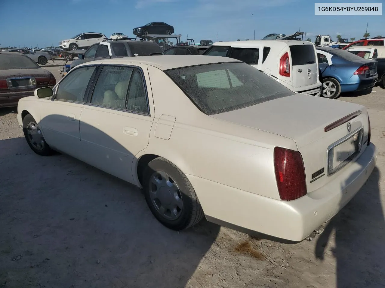 2000 Cadillac Deville VIN: 1G6KD54Y8YU269848 Lot: 74610204