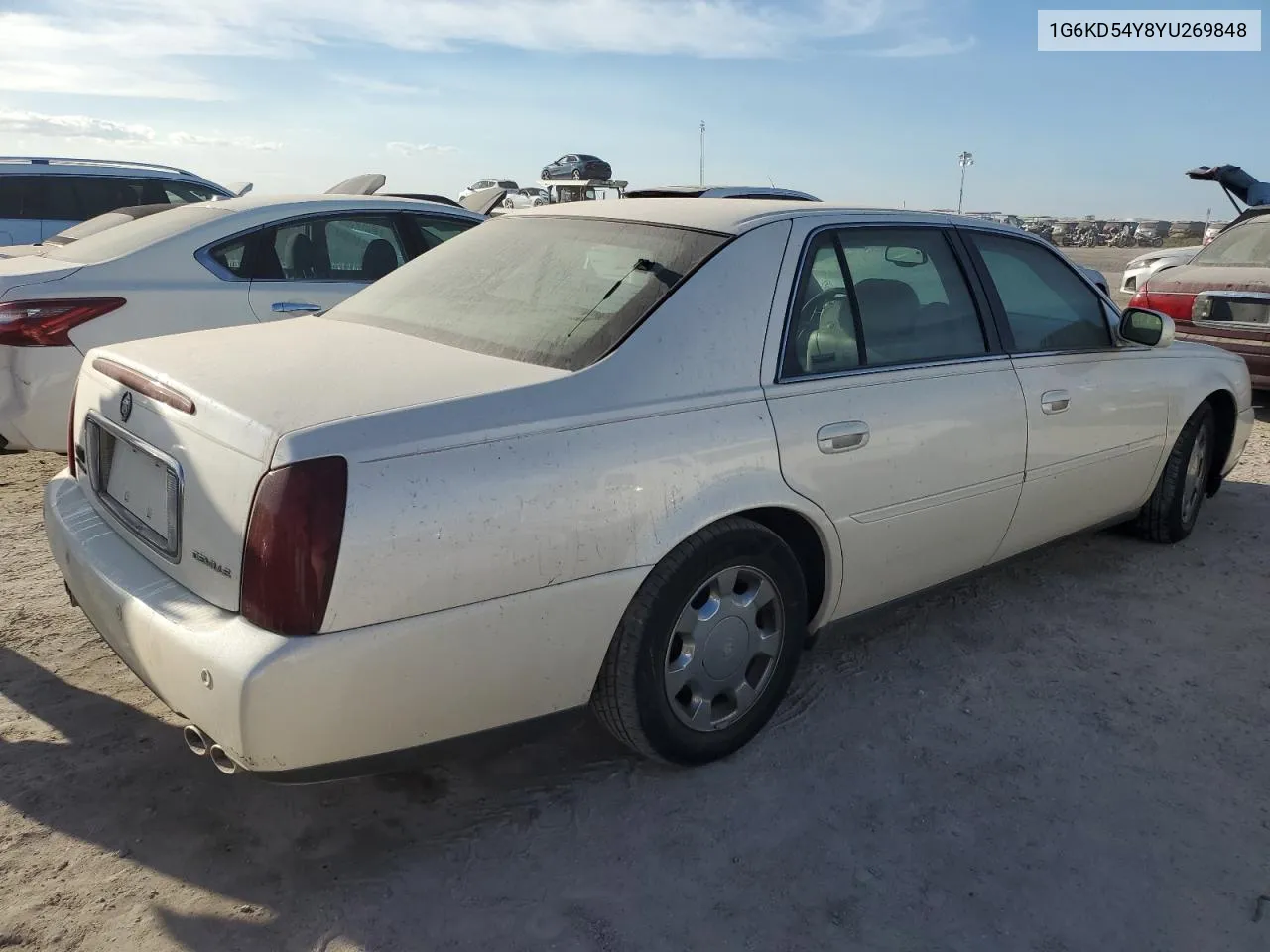 2000 Cadillac Deville VIN: 1G6KD54Y8YU269848 Lot: 74610204