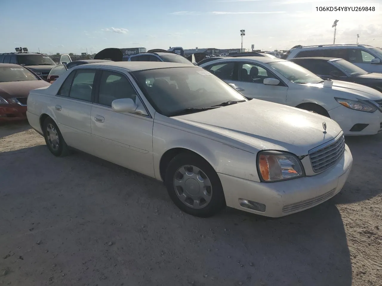 2000 Cadillac Deville VIN: 1G6KD54Y8YU269848 Lot: 74610204