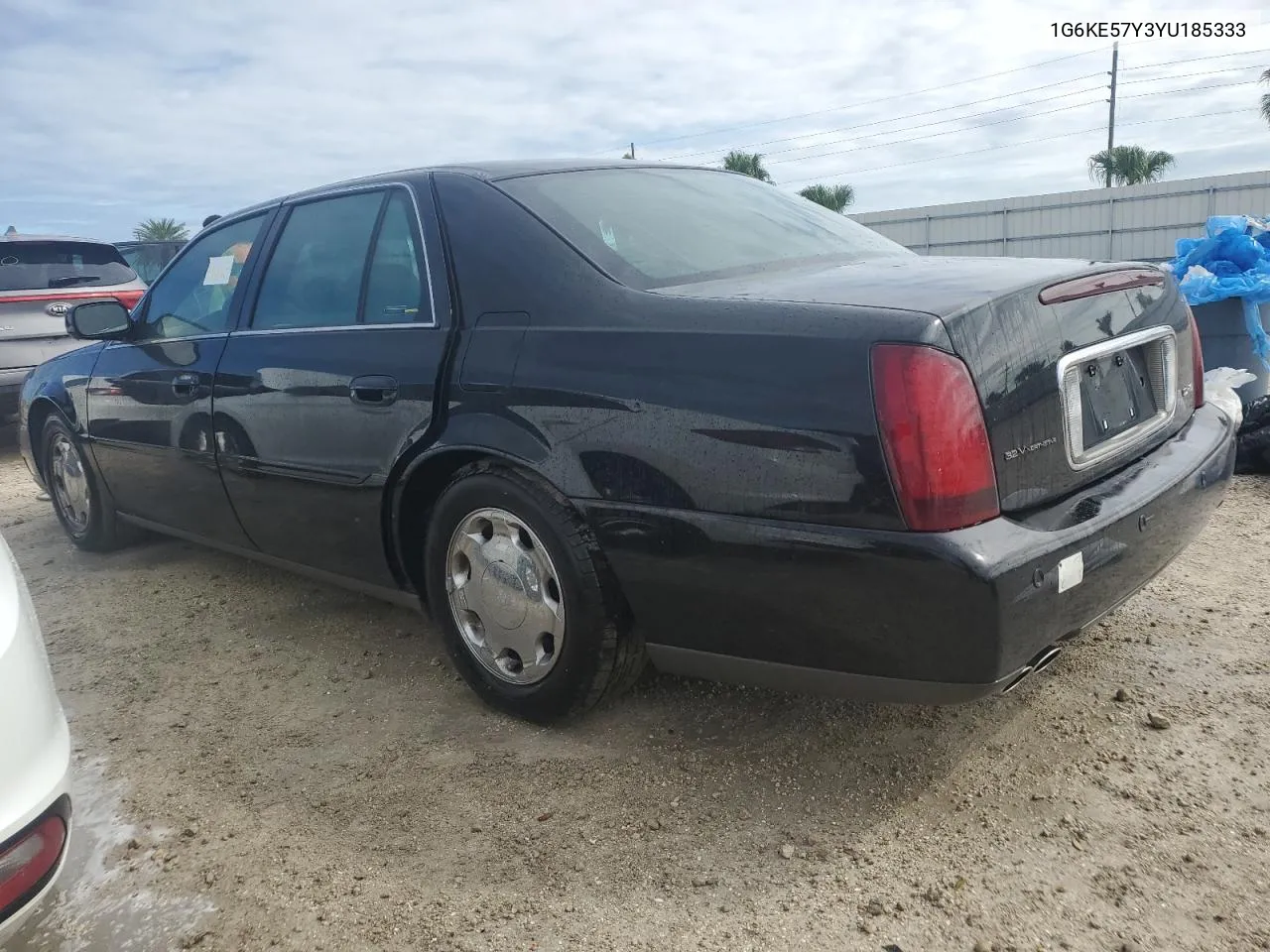 2000 Cadillac Deville Dhs VIN: 1G6KE57Y3YU185333 Lot: 75116344