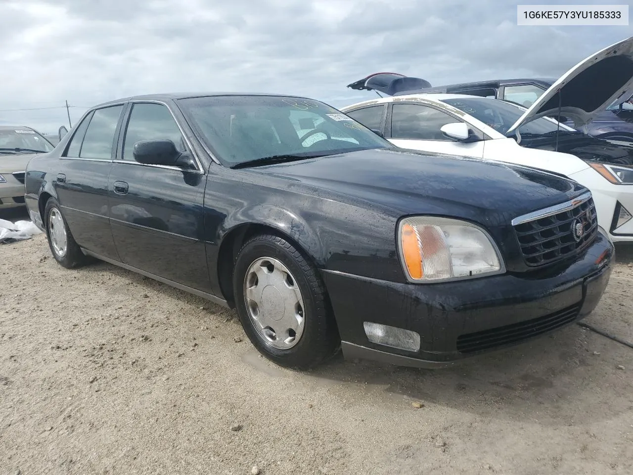 2000 Cadillac Deville Dhs VIN: 1G6KE57Y3YU185333 Lot: 75116344