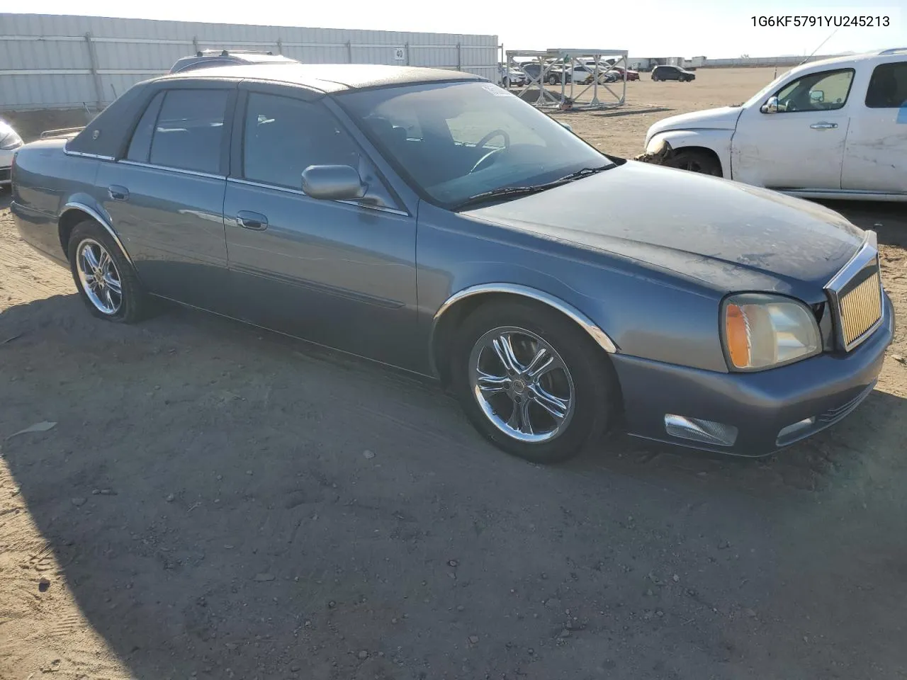 2000 Cadillac Deville Dts VIN: 1G6KF5791YU245213 Lot: 76109884