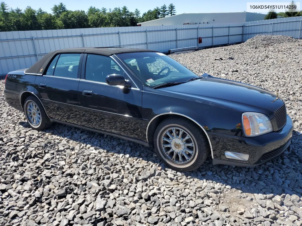 1G6KD54Y51U114258 2001 Cadillac Deville