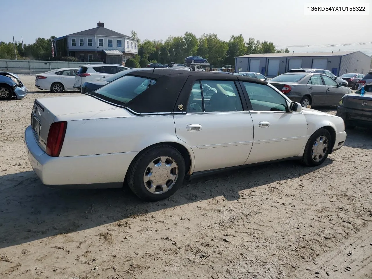 2001 Cadillac Deville VIN: 1G6KD54YX1U158322 Lot: 71097694