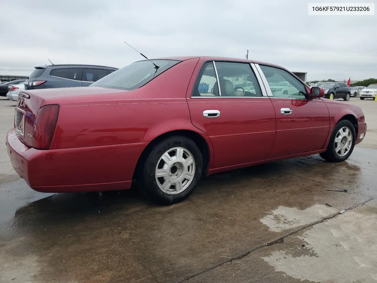 2001 Cadillac Deville Dts VIN: 1G6KF57921U233206 Lot: 72446414