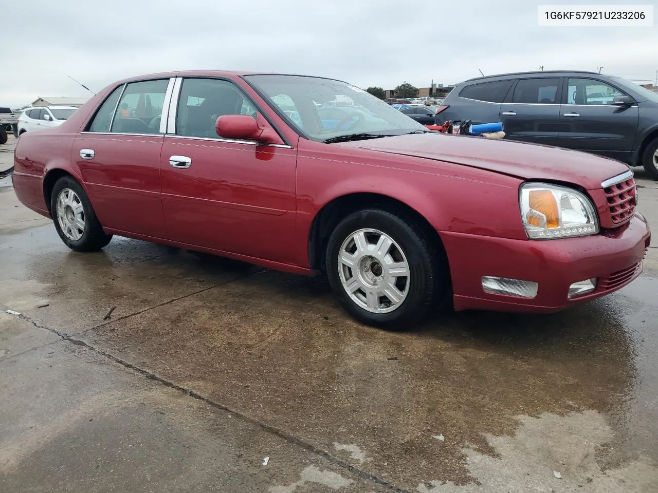 2001 Cadillac Deville Dts VIN: 1G6KF57921U233206 Lot: 72446414