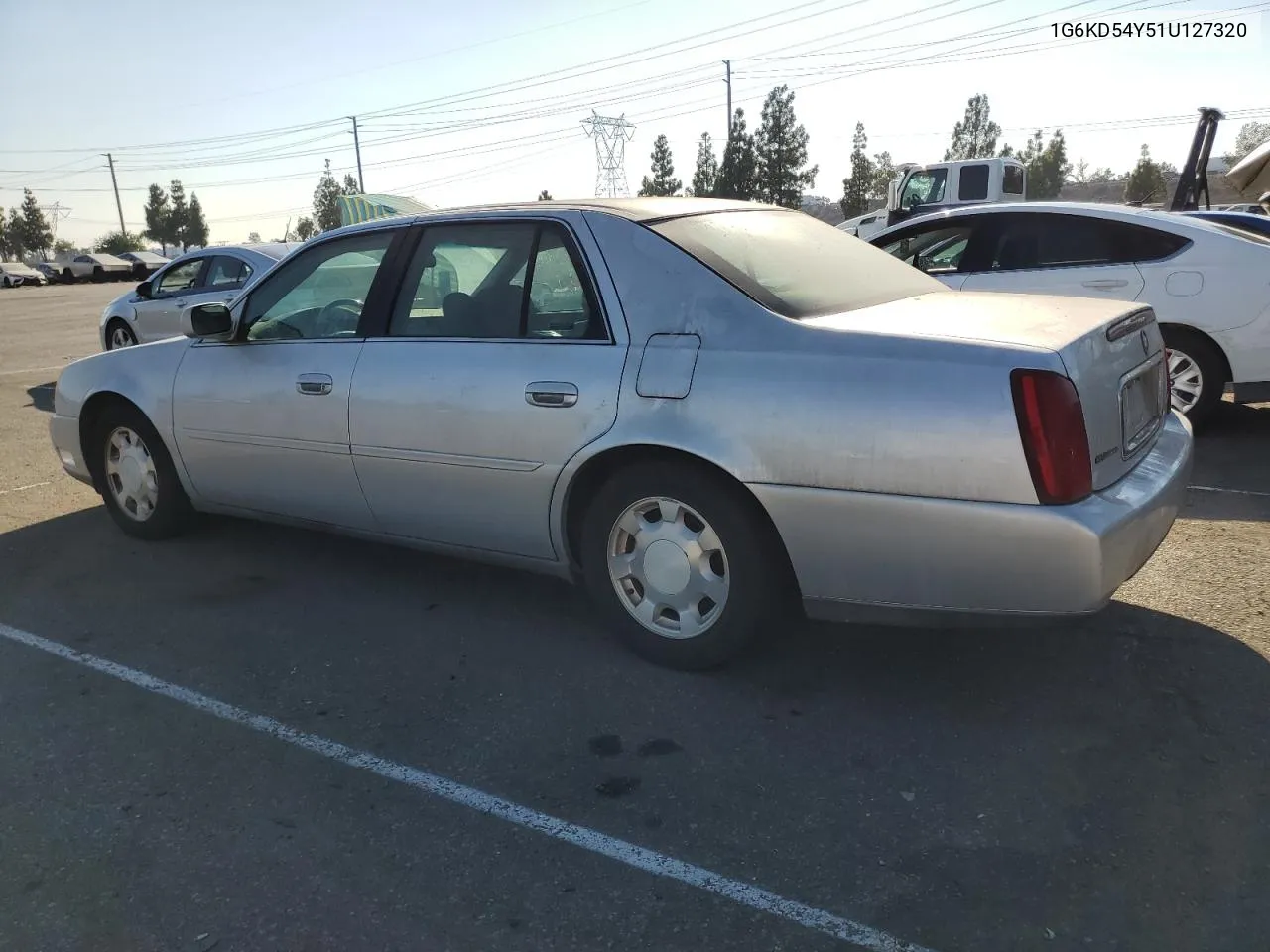 1G6KD54Y51U127320 2001 Cadillac Deville