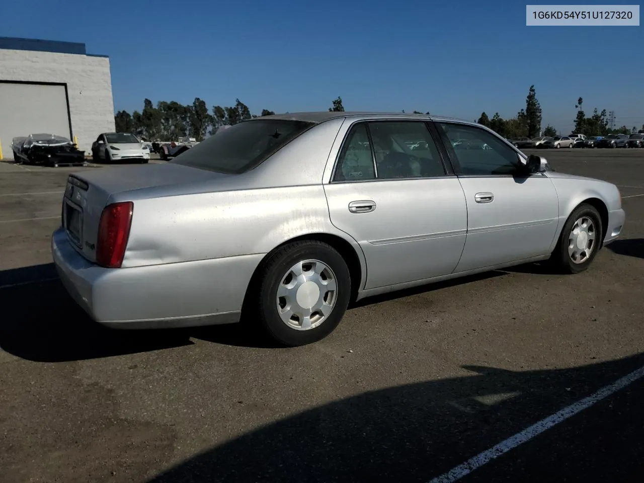 2001 Cadillac Deville VIN: 1G6KD54Y51U127320 Lot: 72451054