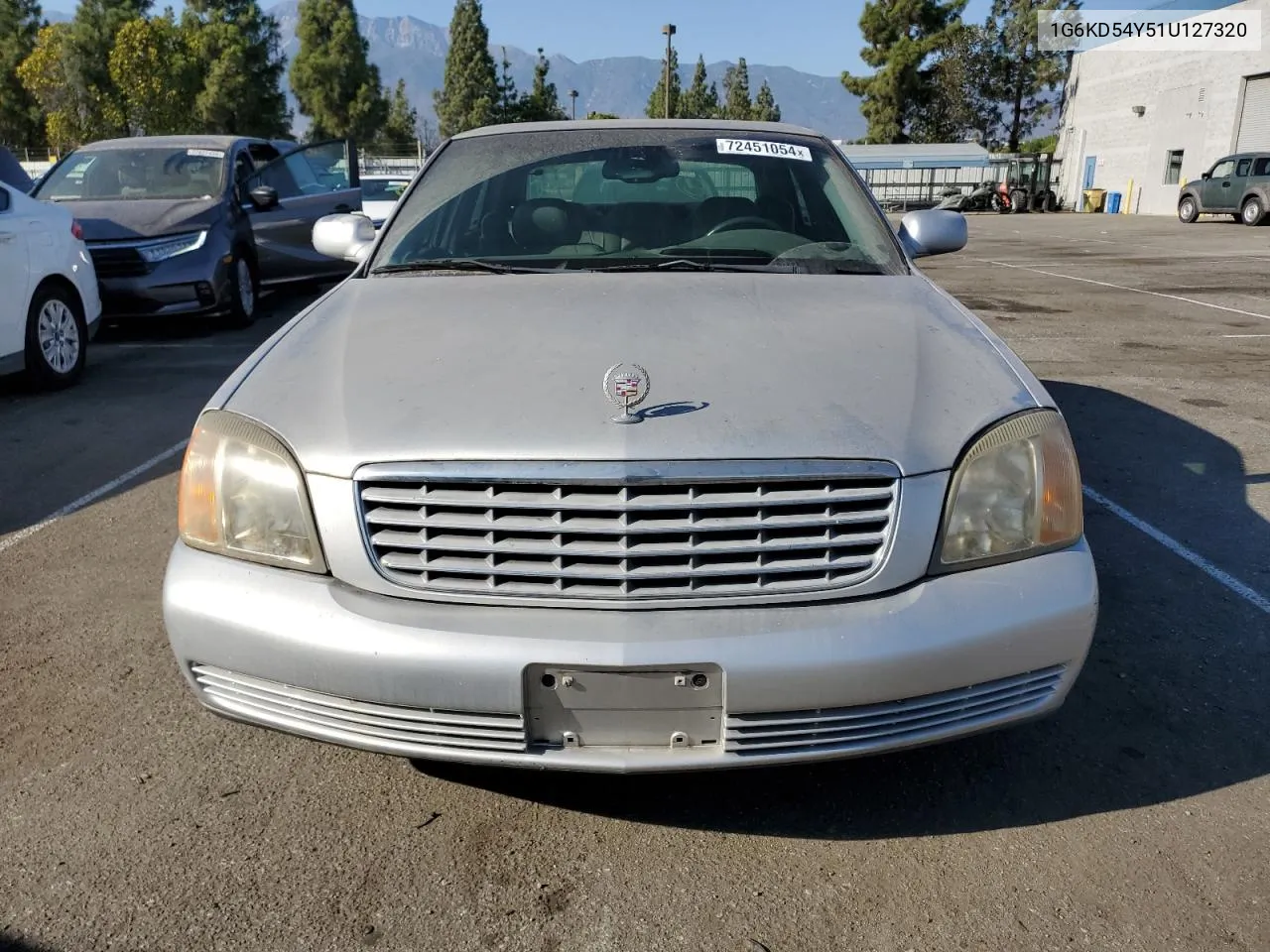 2001 Cadillac Deville VIN: 1G6KD54Y51U127320 Lot: 72451054