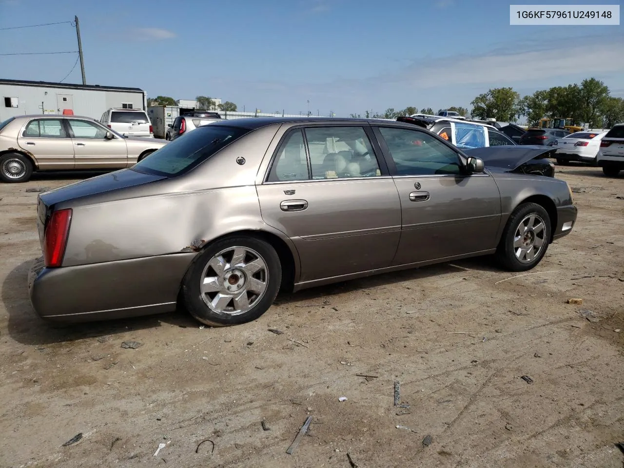 2001 Cadillac Deville Dts VIN: 1G6KF57961U249148 Lot: 73604474