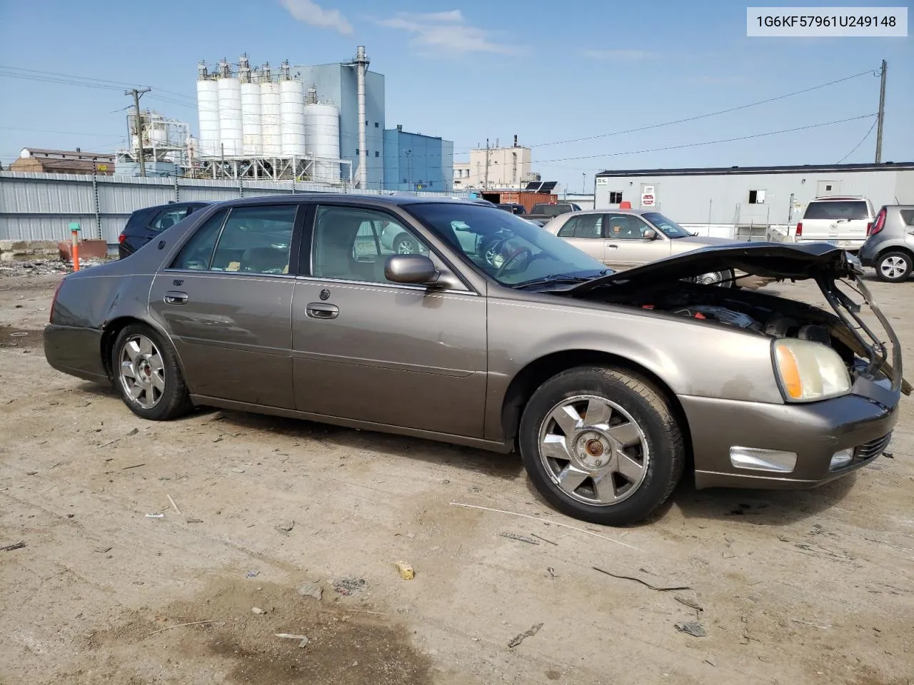 2001 Cadillac Deville Dts VIN: 1G6KF57961U249148 Lot: 73604474